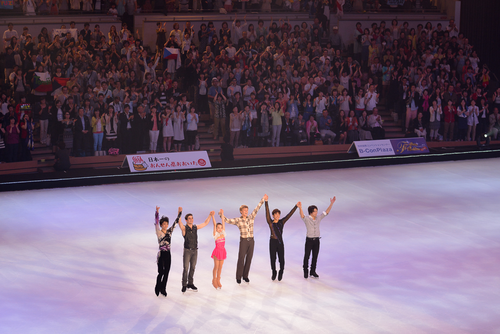 ホワイトブラウン 羽生結弦 会場限定写真 2014べっぷフィギュア