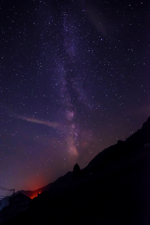 行縢（むかばき）の星空