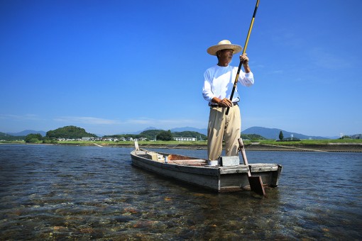 鮎釣りでお馴染みの延岡市大瀬川